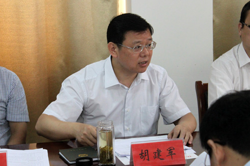 沭陽縣委書記胡建軍