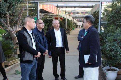 沭陽國際花木城董事長黃華生