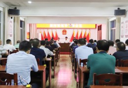 彭偉在新河鎮領導干部會議上強調 建好花木產業核心區 爭當最美鄉村展示窗口