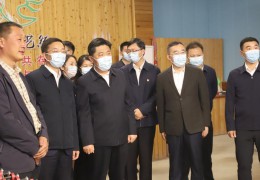 昆山市黨政代表團來沭考察花木產業